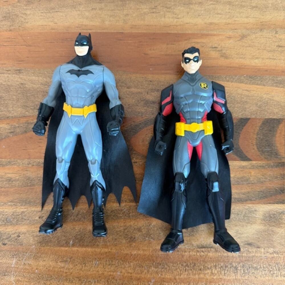 DC Comic Batman and Robin Action Figures - 6"